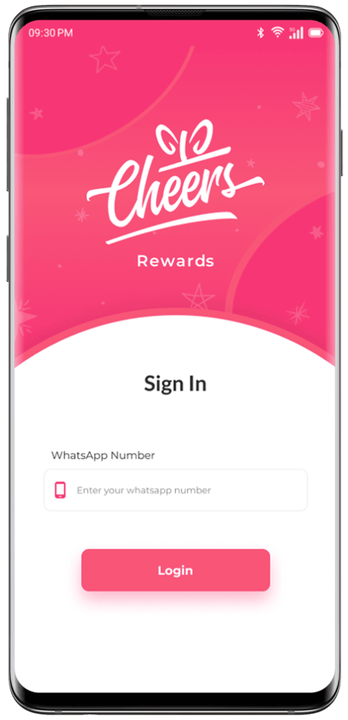 Cheers App Screenshot